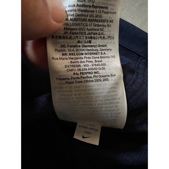 New England Patriots #9 Judon‎ Nike On Field Jersey Womens M Blue Short Sleeve. - Picture 9 of 15